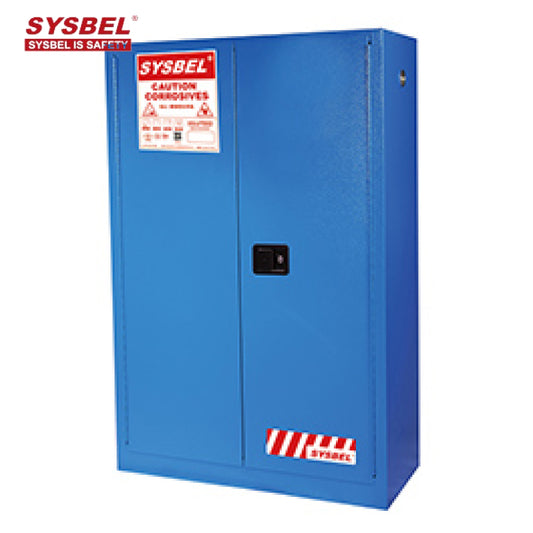 SYSBEL 45 Gallon Double Door Corrosive Liquid Safety Cabinet