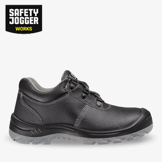 Safety Jogger BestRun S3 Leather Steel Toe Low Cut Safety Shoes