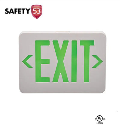 UL Listed Red LED Emergency Exit Sign with Battery Backup