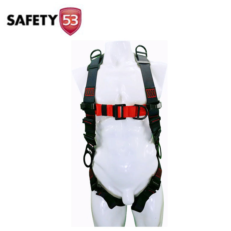 Gravito HS-5225 Full Body Safety Harness with 6D Rings