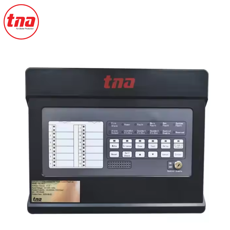 T&A TXC7004 Conventional 4 Zone Fire Alarm Control Panel