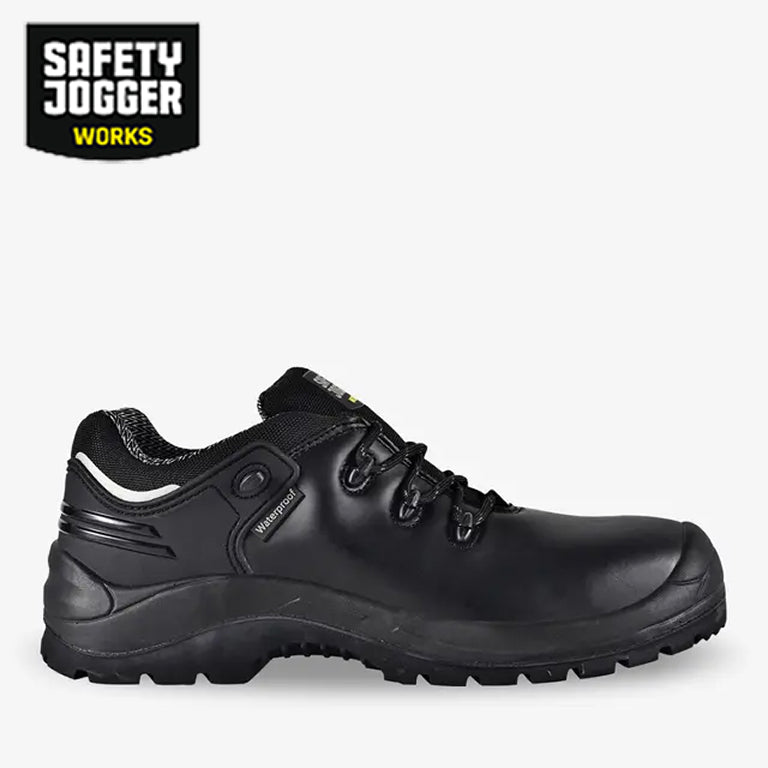 Safety Jogger X330 S3 Waterproof Leather Low-Cut Composite Safety Shoes